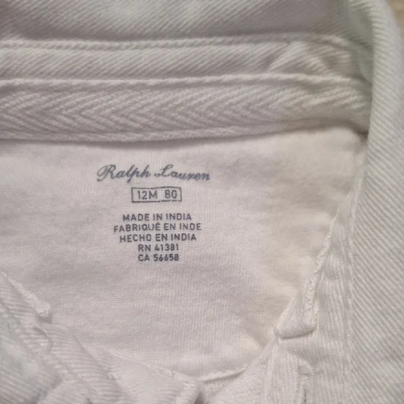 Ralph Lauren Blue and Red Polo Shirt Classic Design - Picture 2 of 2